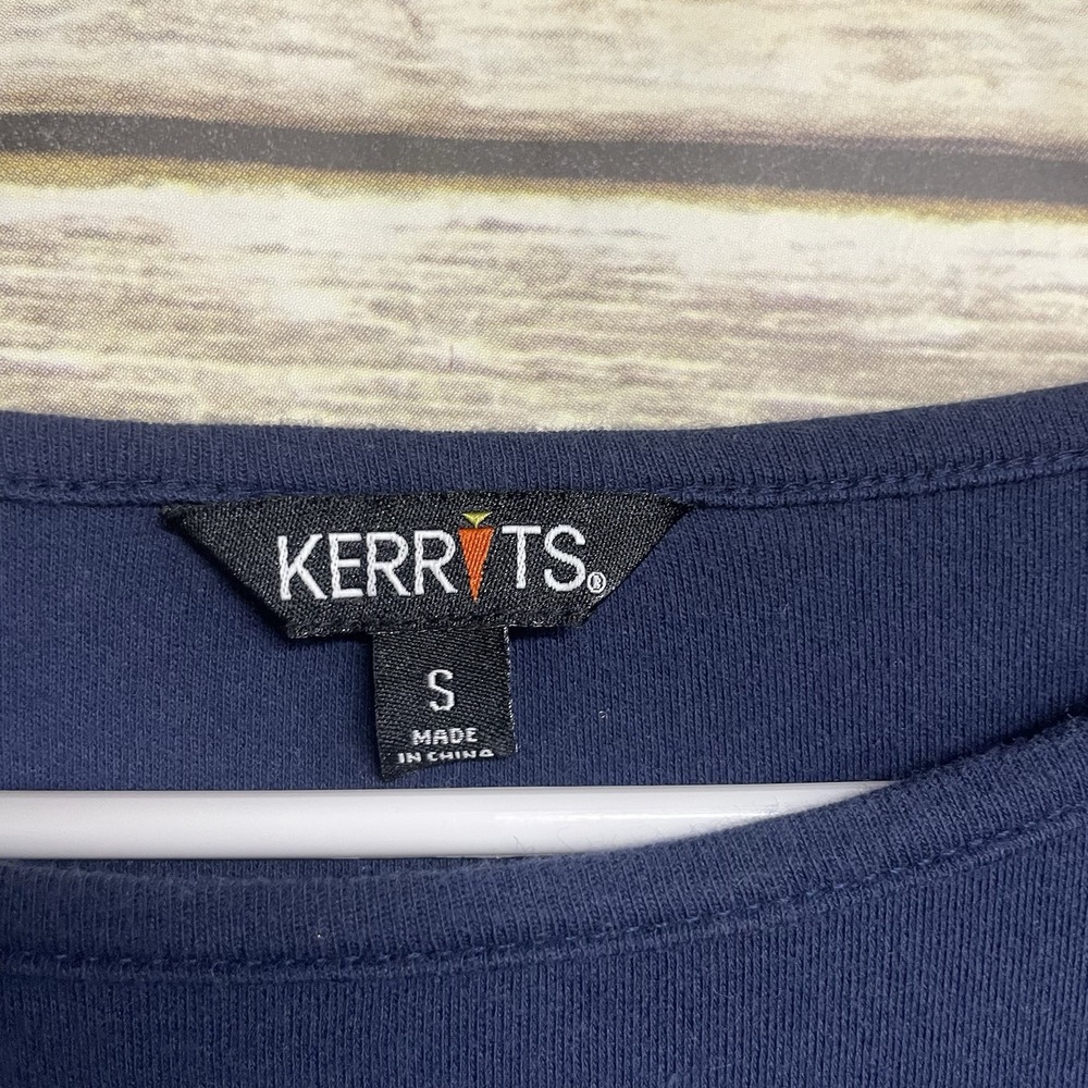 Kerrits Long Sleeve Blue Horse Graphic Women's Small Equestrian Western - Picture 3 of 6